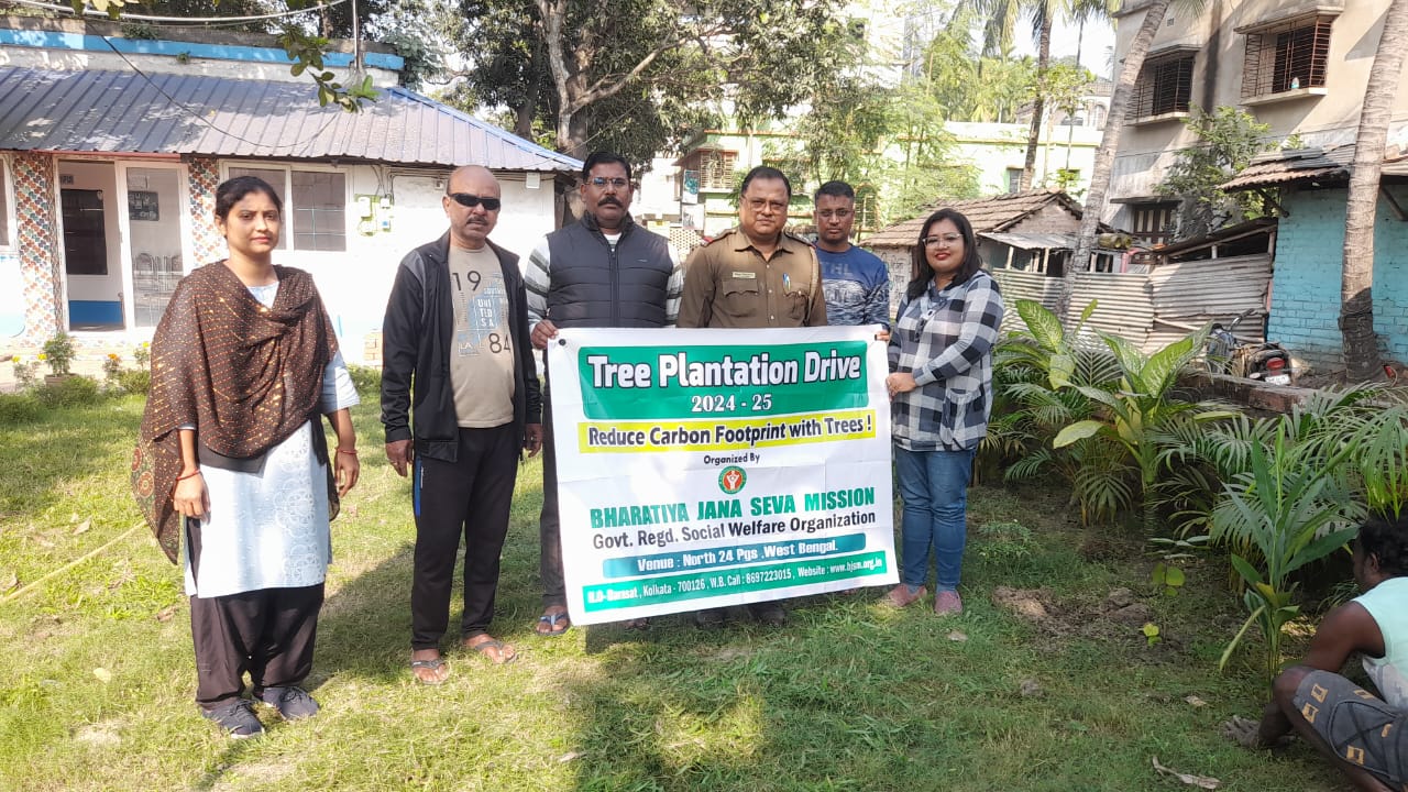 Bharatiya Jana Seva Mission Leads Urban Tree Plantation in India