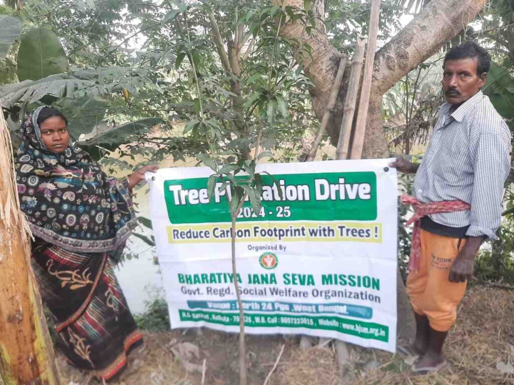 Community Tree Plantation Drive in Kolkata, West Bengal