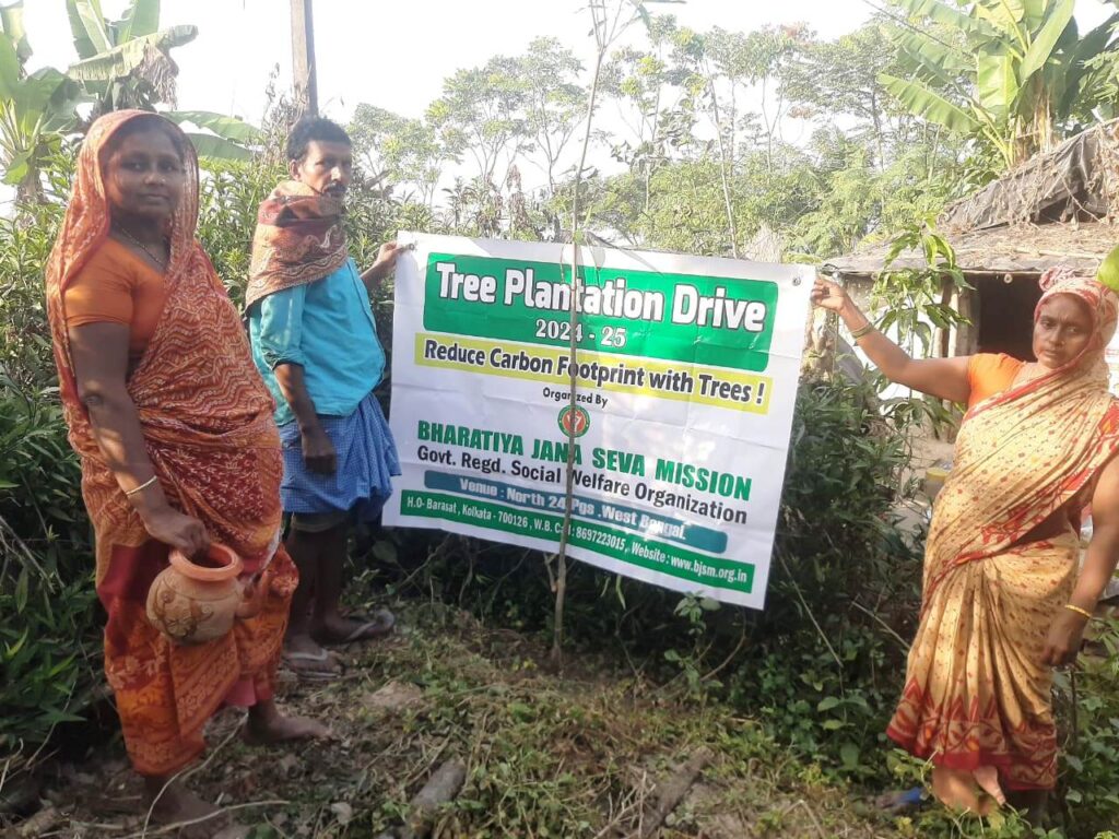 Women-Led Tree Plantation Drive