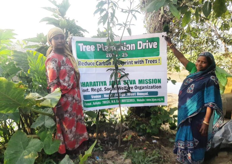 Women-Led Tree Plantation Drive in India