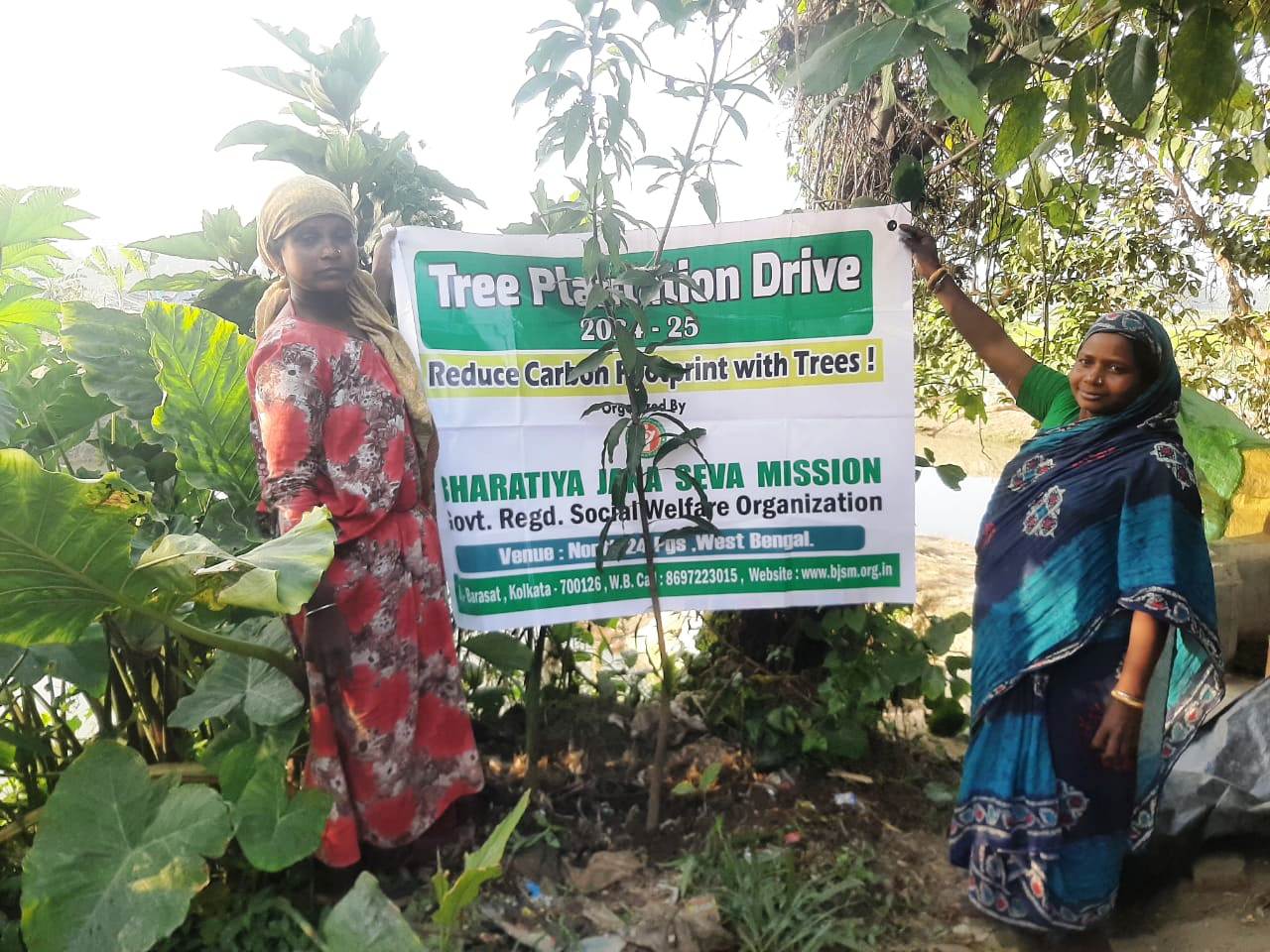 Women-Led Tree Plantation Drive in India