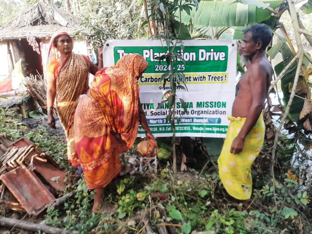 Women-Led Tree Plantation Drive in Kolkata