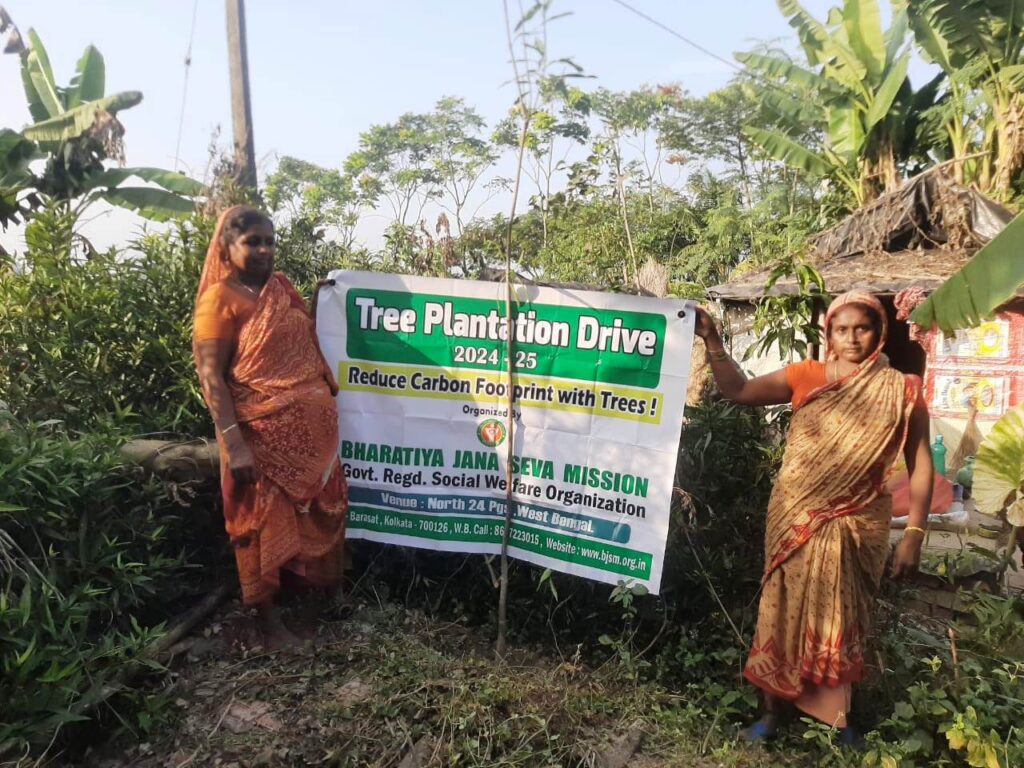 Women-Led Tree Plantation Drive in West Bengal