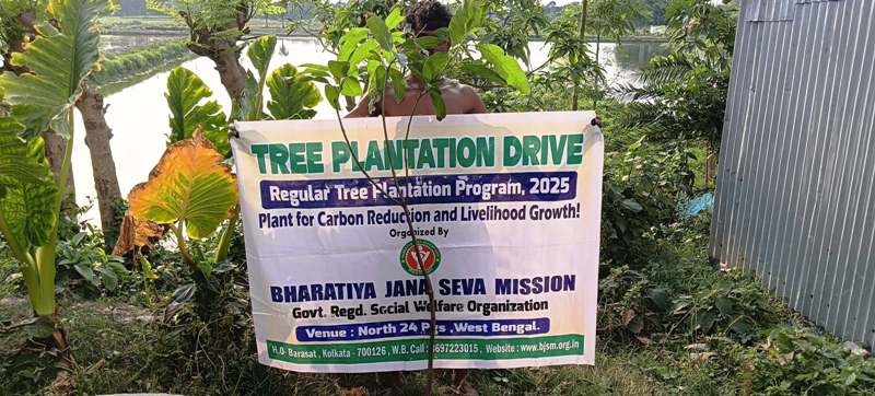 Tree Plantation Drive to Protect Lives & Livelihoods in West Bengal