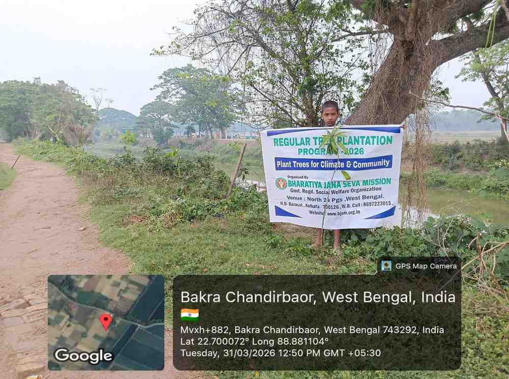 Green Canal Restoration Drive for Sustainable Farming in West Bengal , India
