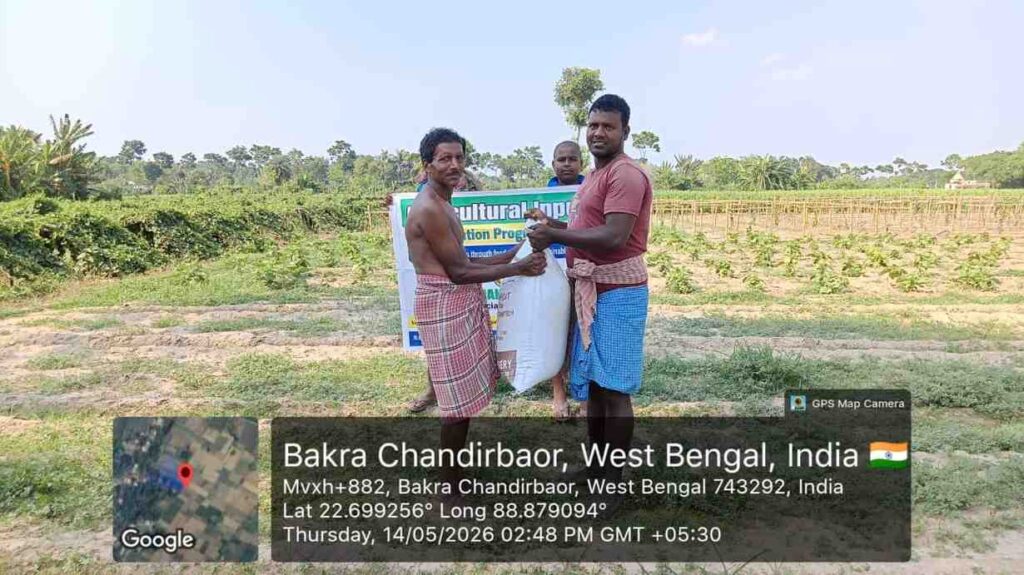 Farmers participating in Agricultural Inputs Distribution 2026 sustainable farming initiative